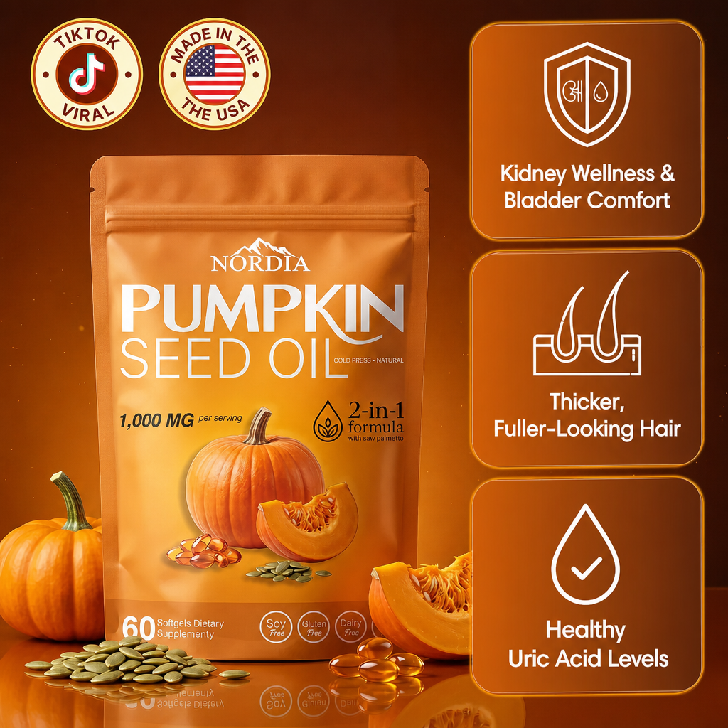 Nordia Pumpkin Seed Oil Softgels