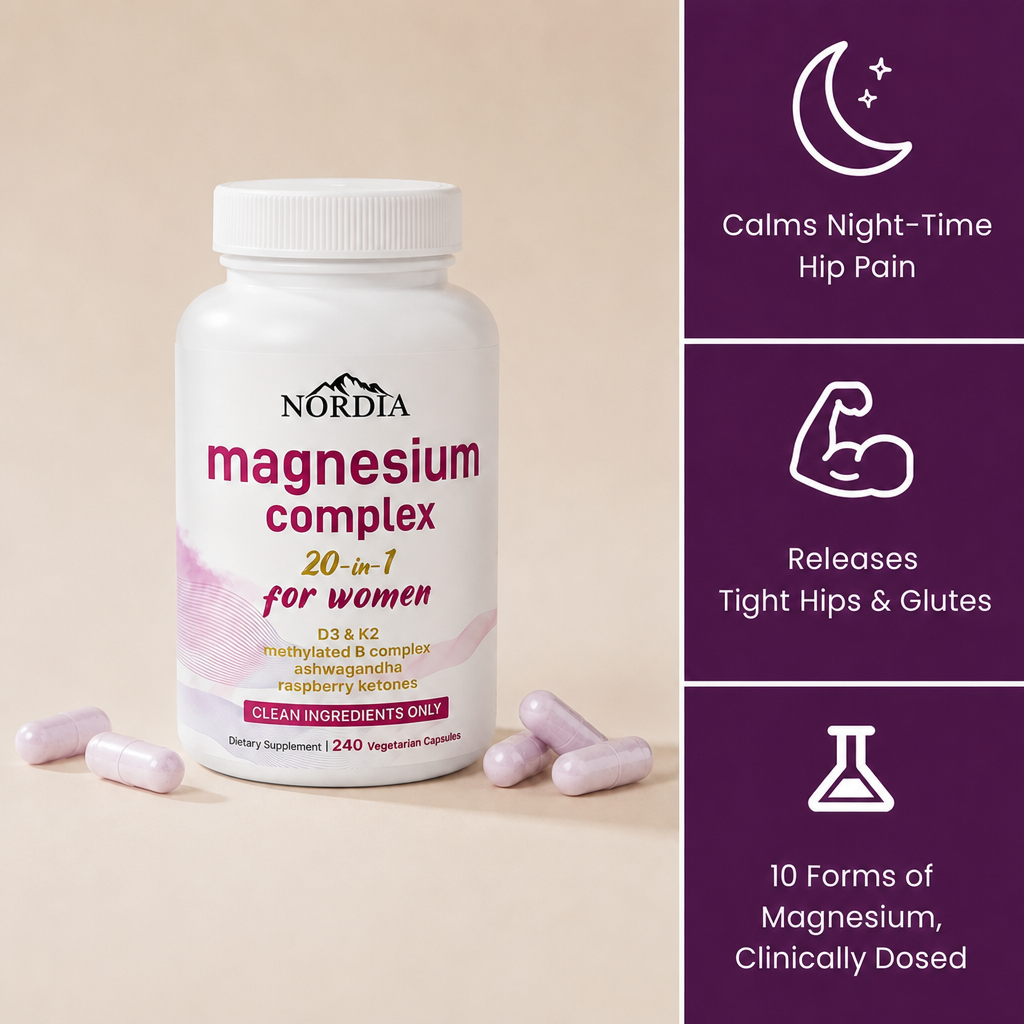 Norida Magnesium Complex — Hip & Glute Relief